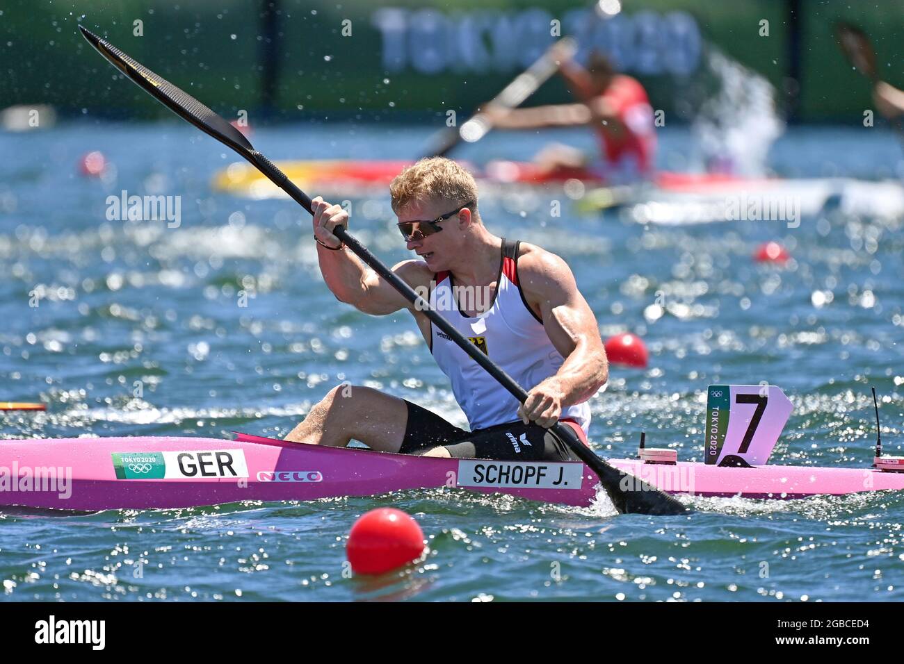 Tokyo, Japan. 3rd Aug 2021. Jacob SCHOPF (GER) in the finish in 4th